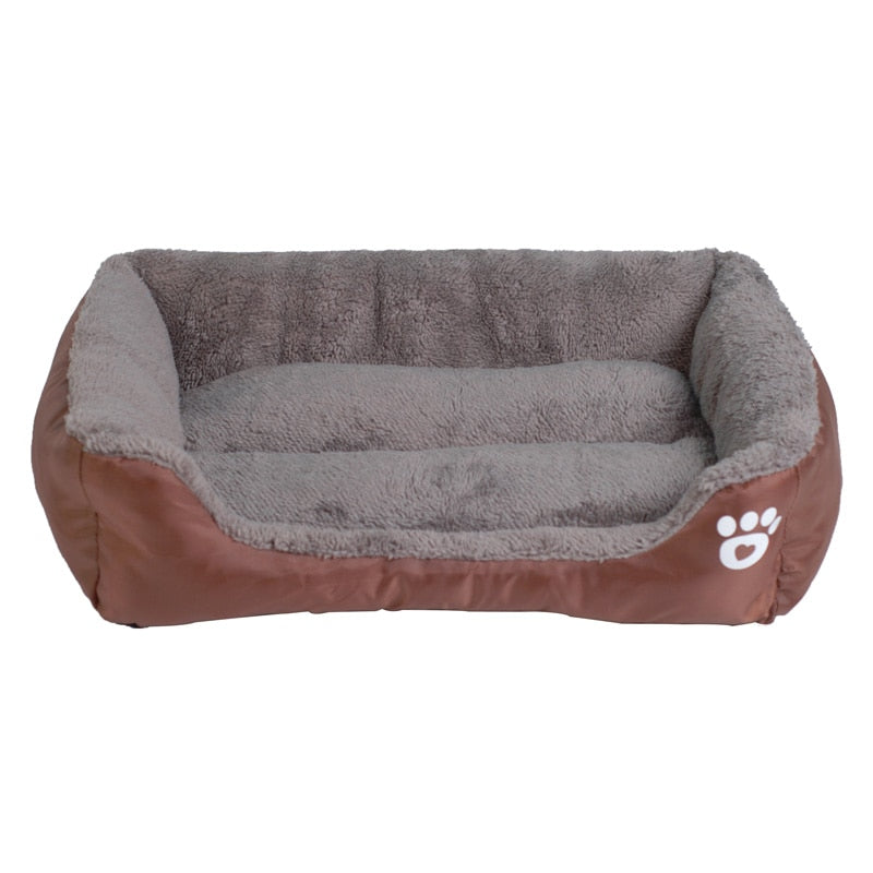 S-3XL 9 Colors c Waterproof Bottom Soft Fleece Warm Cat Bed House Petshop cama perro