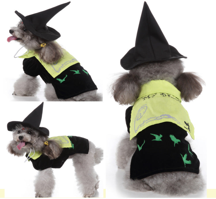 Christmas Pet Supplies Dog Clothes Halloween Weird Alternative Pet Clothes Personalized Costume Pet Clothes