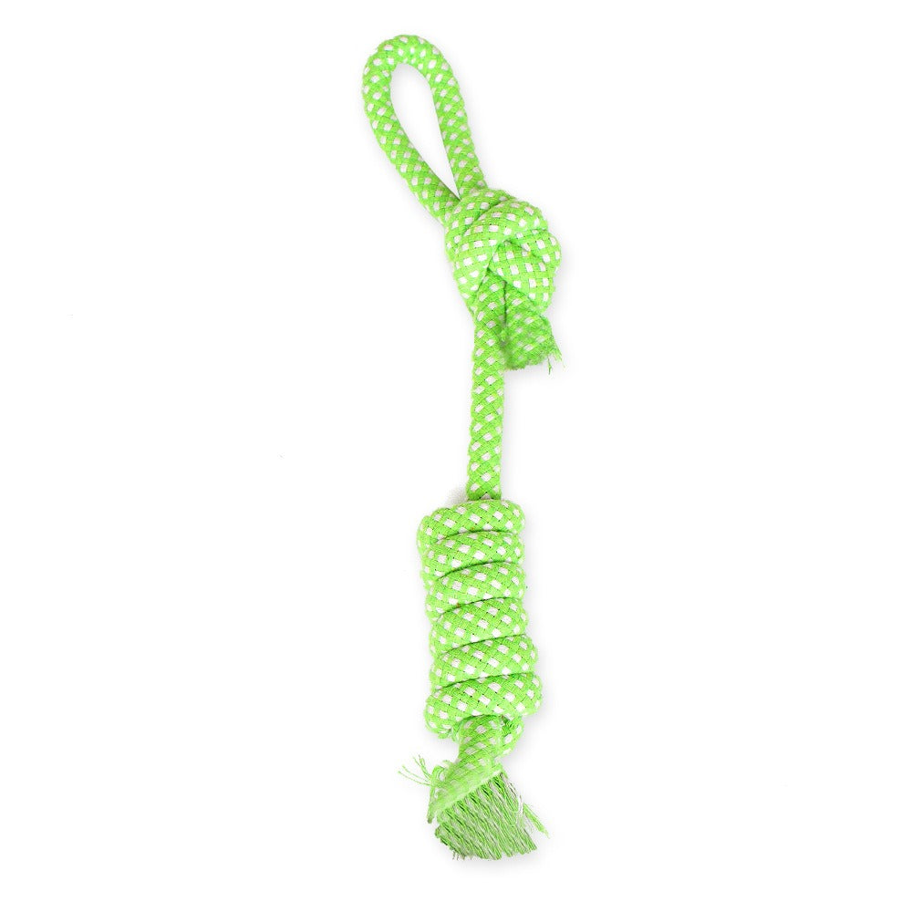 Pet Supplies Dog Cotton Rope Toy Tooth Grinding and Tooth Cleaning Dog Bite Rope Combination Set