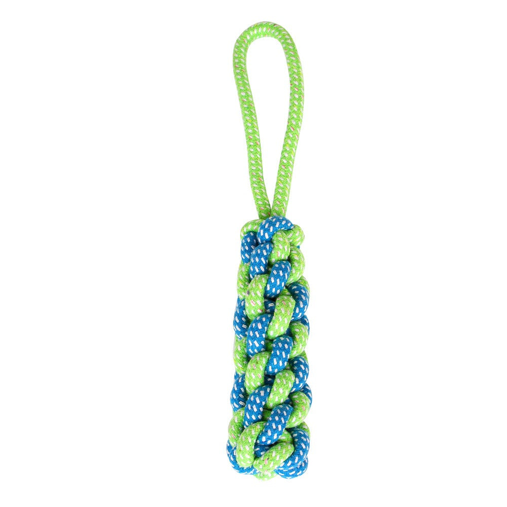 Pet Supplies Dog Cotton Rope Toy Tooth Grinding and Tooth Cleaning Dog Bite Rope Combination Set