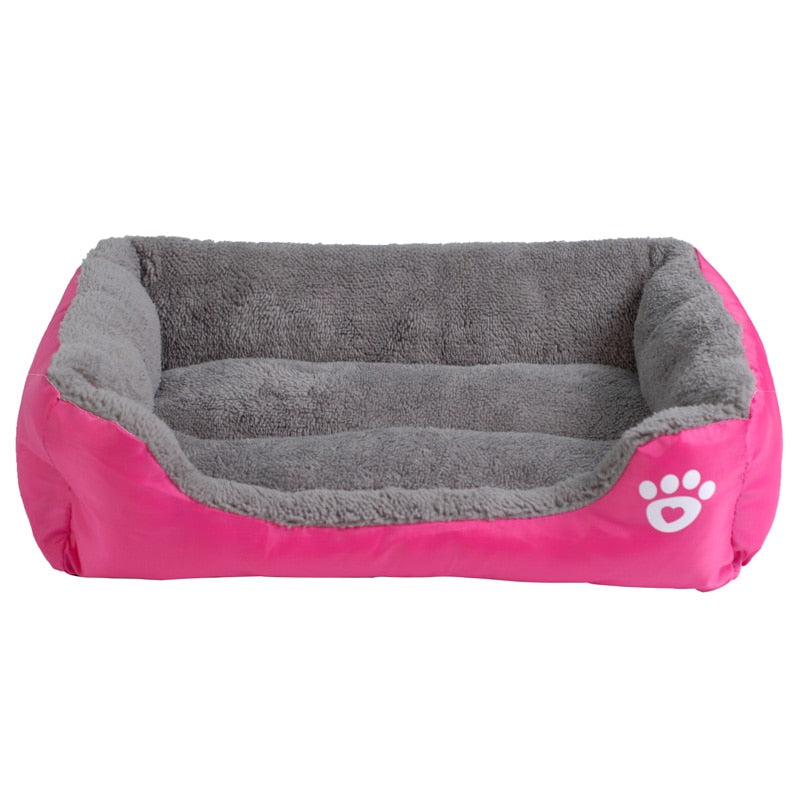 S-3XL 9 Colors c Waterproof Bottom Soft Fleece Warm Cat Bed House Petshop cama perro