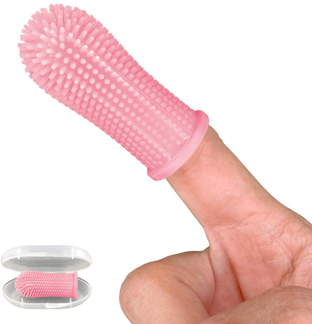 Dog Toothbrush Pet Finger Set Teeth