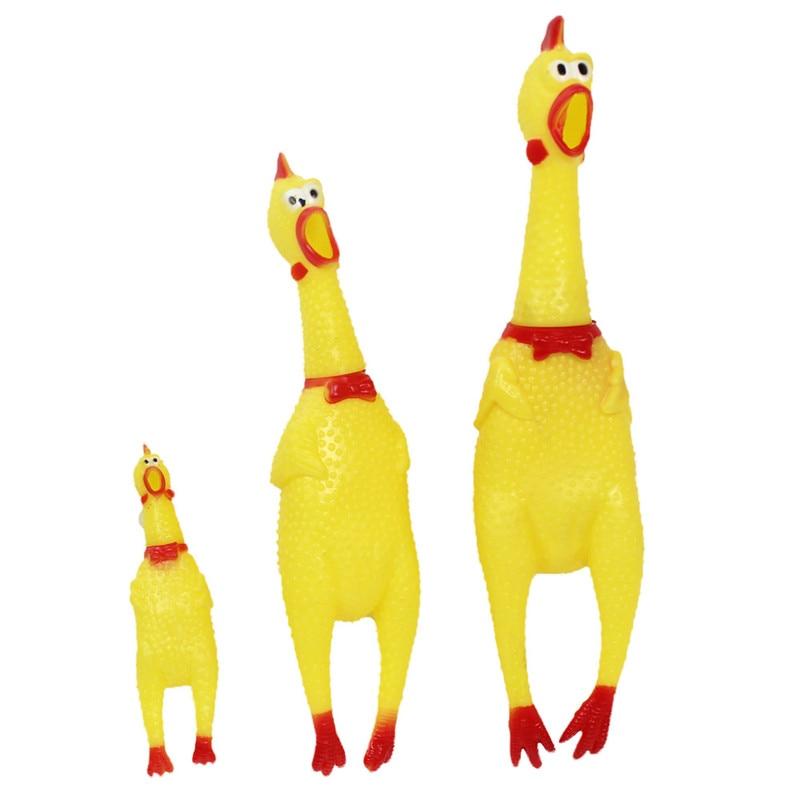 Screaming Chicken Squeeze Sound Toy Pets Toy