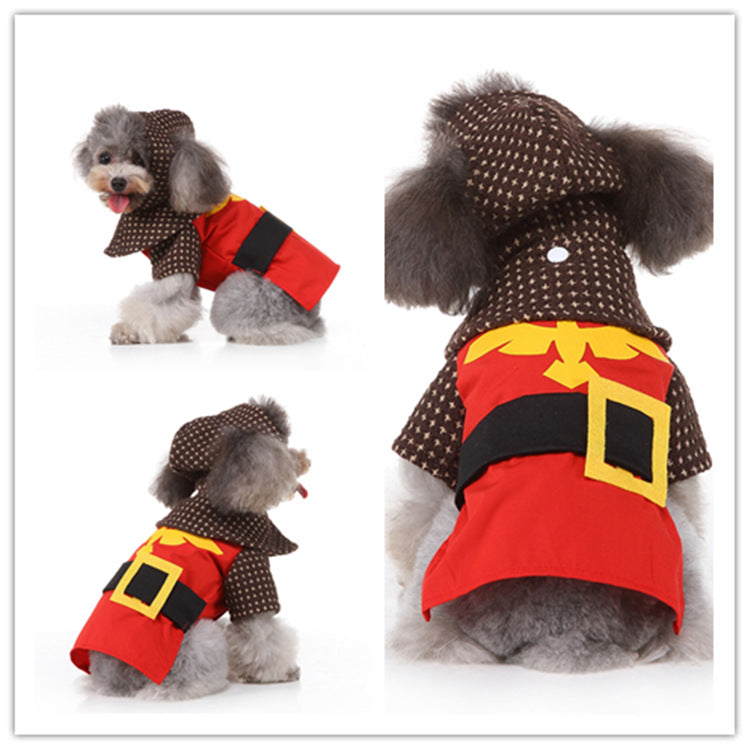 Christmas Pet Supplies Dog Clothes Halloween Weird Alternative Pet Clothes Personalized Costume Pet Clothes