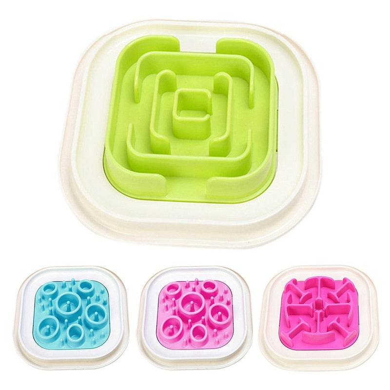 Pet Maze Bowl for Developing Healthy Diet