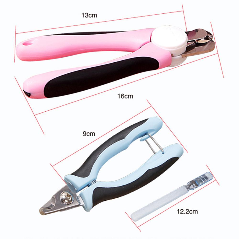 Pet Nail Clippers Stainless Steel Nail Clippers Pet Products Dog Nails Grinder