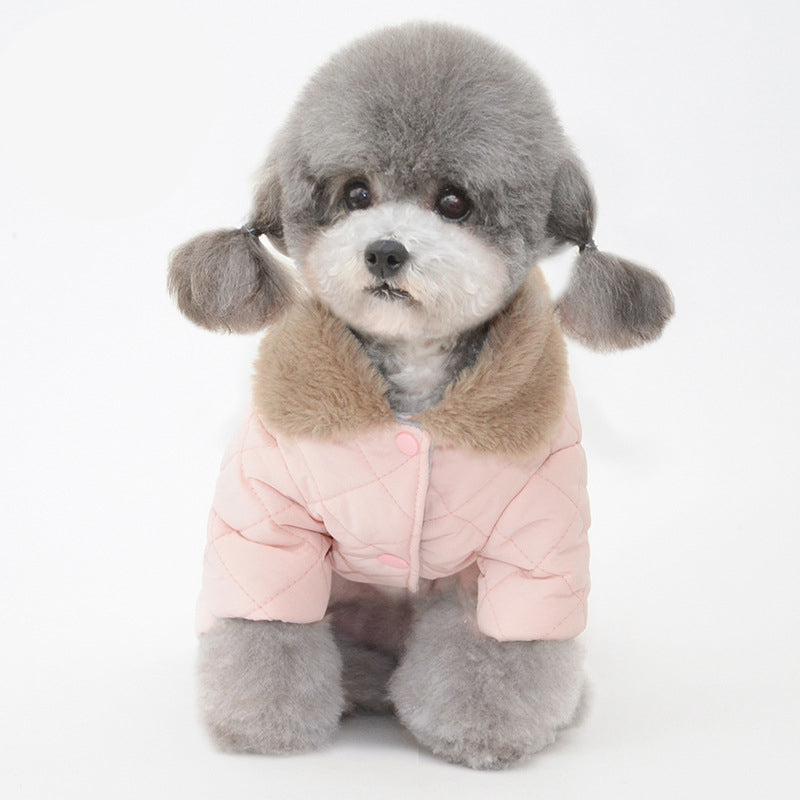 Winter New Pet Cotton Coat Dog Cotton Coat