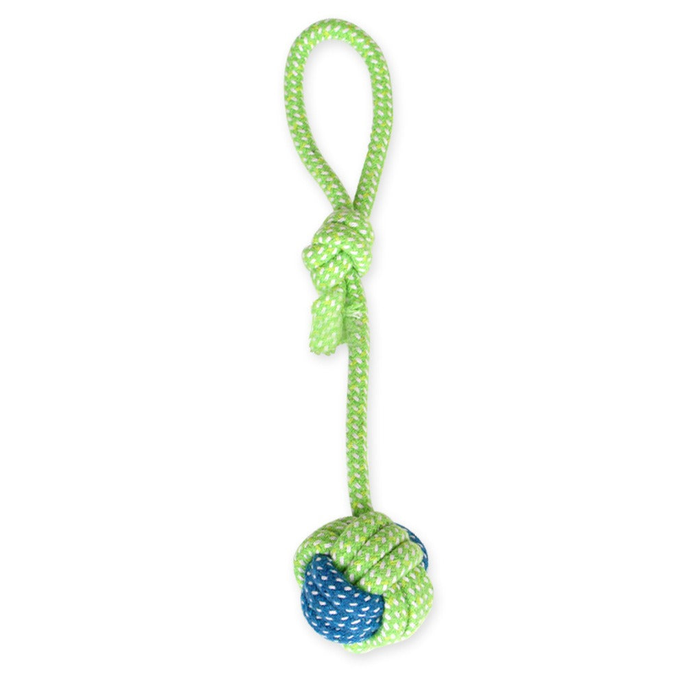 Pet Supplies Dog Cotton Rope Toy Tooth Grinding and Tooth Cleaning Dog Bite Rope Combination Set