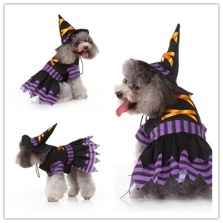 Christmas Pet Supplies Dog Clothes Halloween Weird Alternative Pet Clothes Personalized Costume Pet Clothes