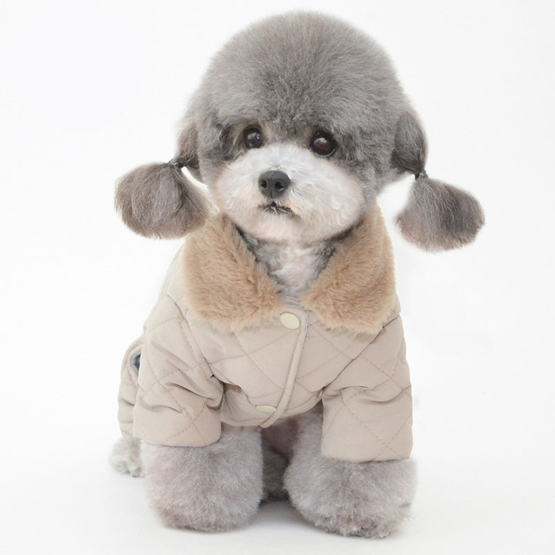 Winter New Pet Cotton Coat Dog Cotton Coat