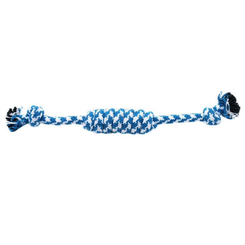 Product Description: Dog Chewing Durable Cotton Rope Toys for Small, Medium, and Large Dogs - Knot Toy for Pet Chewing Accessories