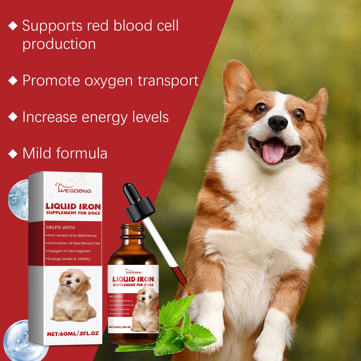 Yegbong Pet Dog Syrup Pampers Pet Dogs With Gentle Ingredients To Help Absorb Care Supplements