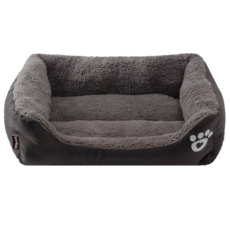 S-3XL 9 Colors c Waterproof Bottom Soft Fleece Warm Cat Bed House Petshop cama perro