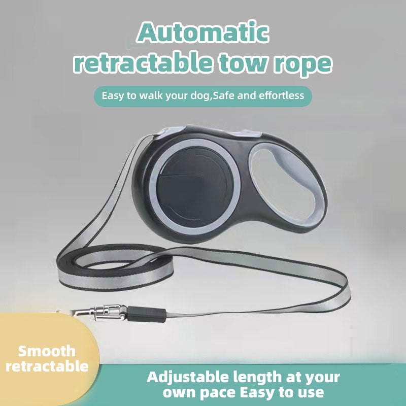 Pet Traction Rope Dog Supplies Automatic Telescopic Traction Rope Pet Travel Dog Leash