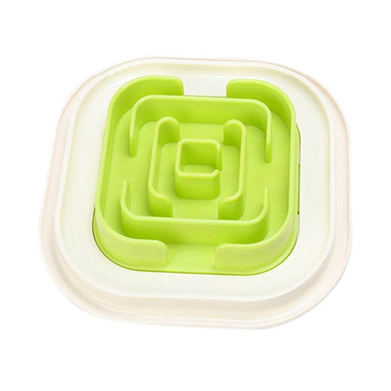 Pet Maze Bowl for Developing Healthy Diet