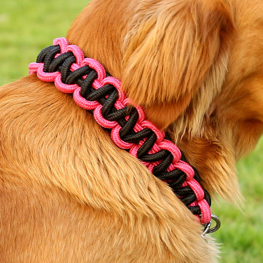 Anti-Bite Dog Chain Iron Chain Big Dog Traction Rope Golden Retriever Labrador Samoyed Walking Dog Rope