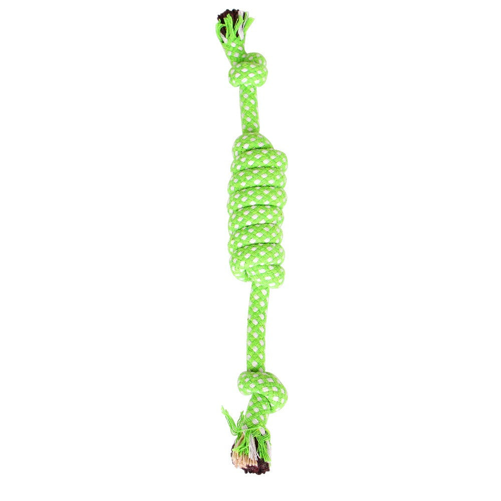 Pet Supplies Dog Cotton Rope Toy Tooth Grinding and Tooth Cleaning Dog Bite Rope Combination Set