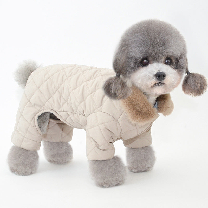 Winter New Pet Cotton Coat Dog Cotton Coat