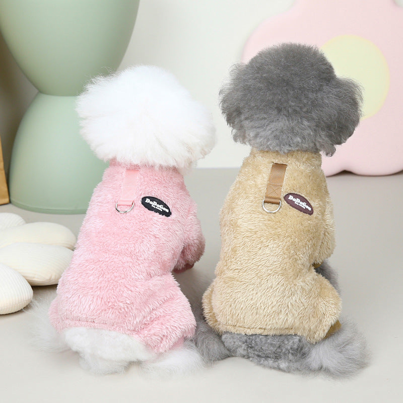 Pet Clothes Dog Clothes Autumn And Winter Clothes