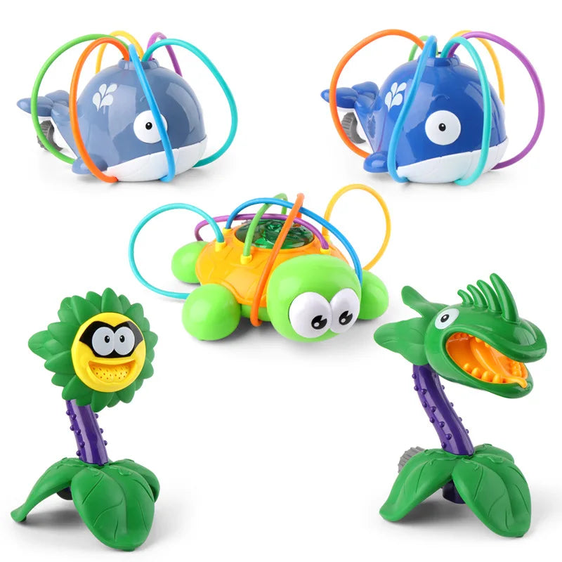 Summer Cool Fun Bath Toys Ball Water Squirting