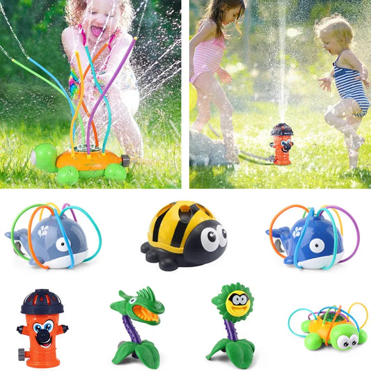 Summer Cool Fun Bath Toys Ball Water Squirting