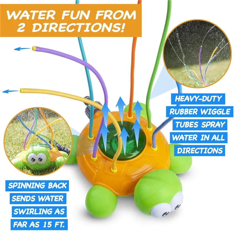 Summer Cool Fun Bath Toys Ball Water Squirting